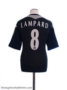 2004-05 Chelsea Away Shirt Lampard #8 *As New*XL Football Shirt