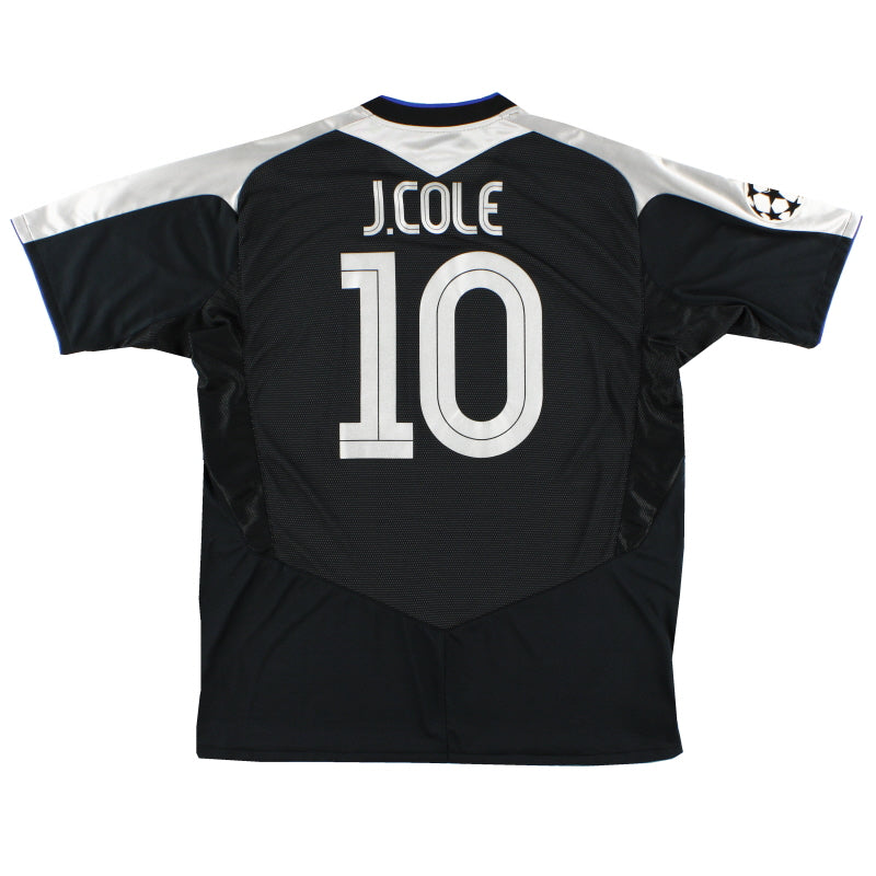 2004-05 Chelsea CL Match Issue Away Shirt J. Cole #10 (vs. Porto