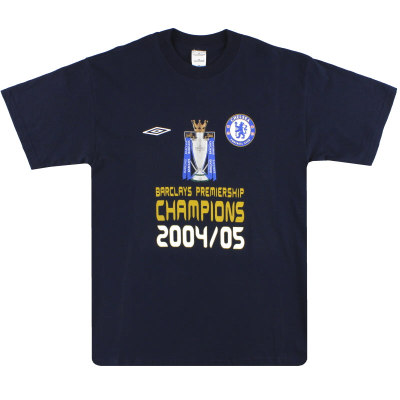 2004-05 Chelsea Umbro Champions T-Shirt M T-Shirt