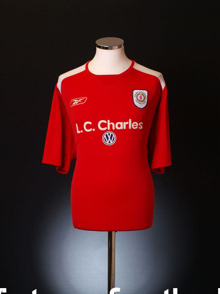 2004-05 Crewe Alexandra Home Shirt XL Football Shirt