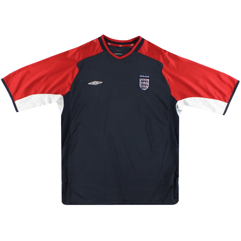 2004-05 England Umbro Training Shirt L Training Shirt