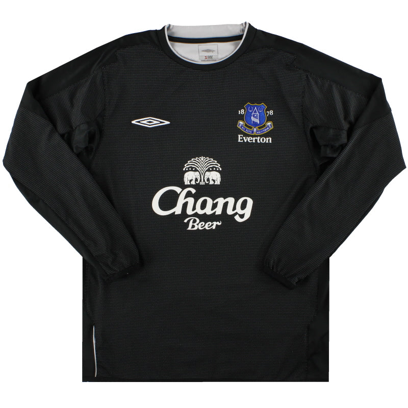2004-05 Everton Umbro Goalkeeper Shirt M Football Shirt