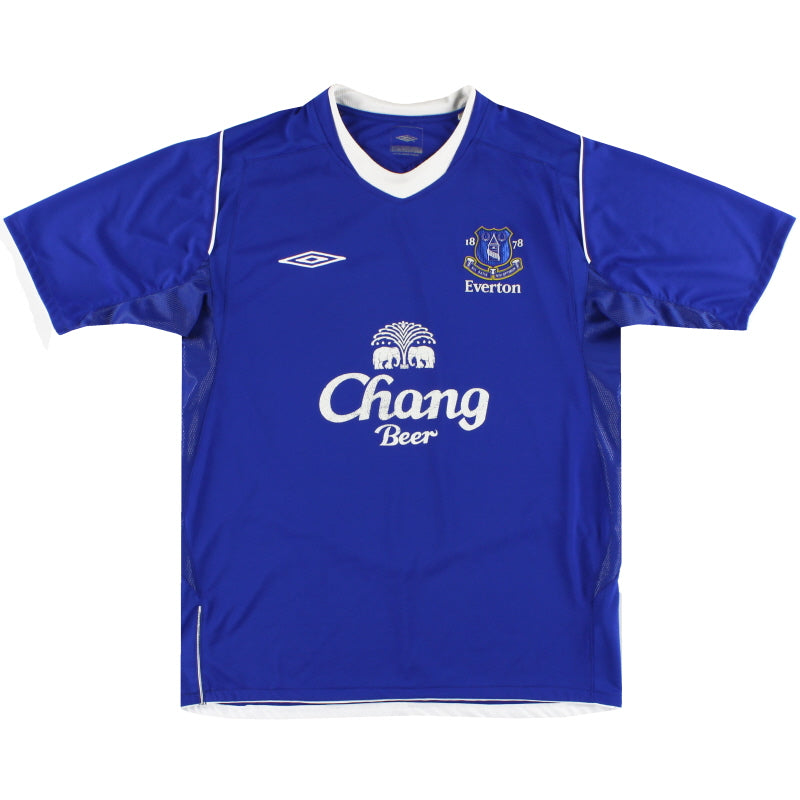 2004-05 Everton Umbro Home Shirt L Football Shirt