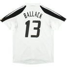 2004-05 Germany adidas Home Shirt Ballack #13 L.Boys Football Shirt