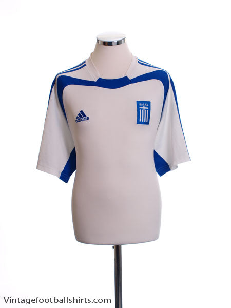 2004-05 Greece Away Shirt L Football Shirt