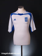 2004-05 Greece Away shirt L Football Shirt