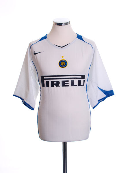 2004-05 Inter Milan Away Shirt XL Football Shirt