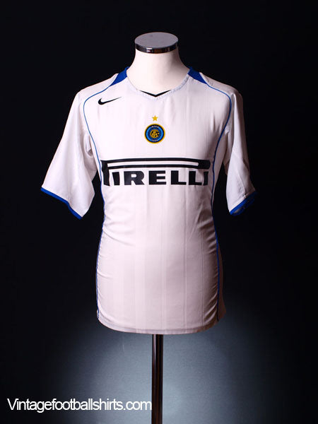 2004-05 Inter Milan Away Shirt L Football Shirt