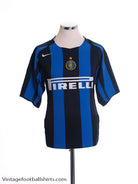 2004-05 Inter Milan Home Shirt *Mint* L Football Shirt