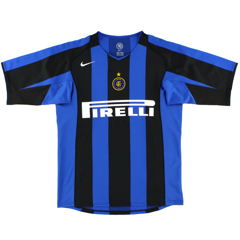 2004-05 Inter Milan Nike Home Shirt S Football Shirt