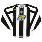 2004-05 Juventus Home Shirt L/S M Football Shirt