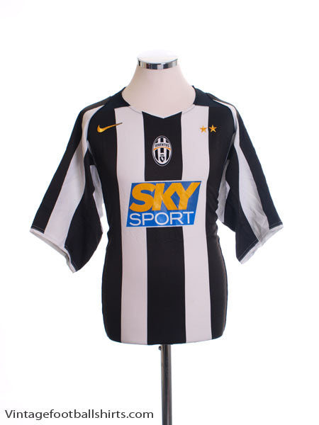 2004-05 Juventus Home Shirt *Mint* L Football Shirt