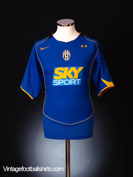 2004-05 Juventus Third Shirt M Football Shirt
