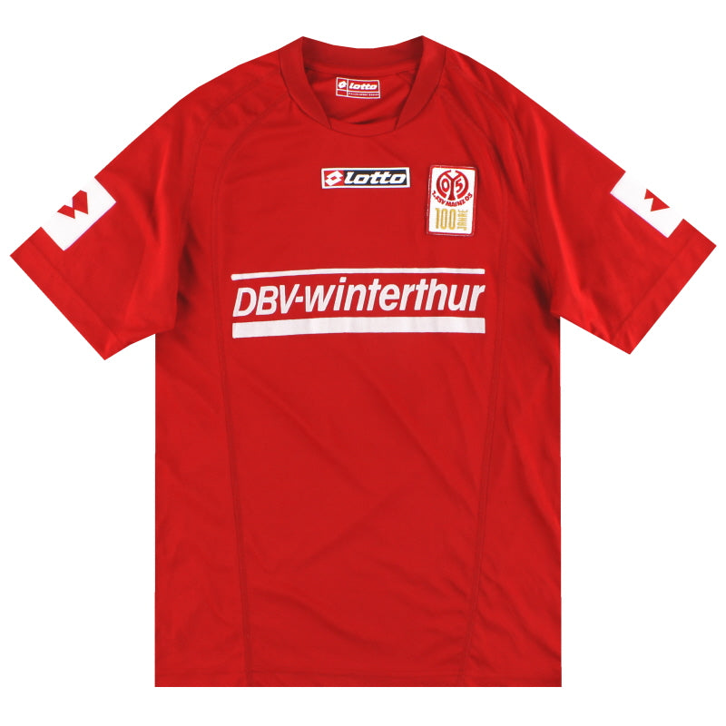 2004-05 Mainz Lotto Centenary Home Shirt M Football Shirt