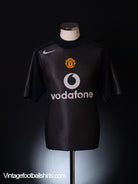 2004-05 Manchester United Nike Goalkeeper Shirt M Football Shirt