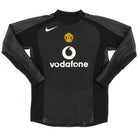 2004-05 Manchester United Nike Goalkeeper Shirt M.Boys Football Shirt