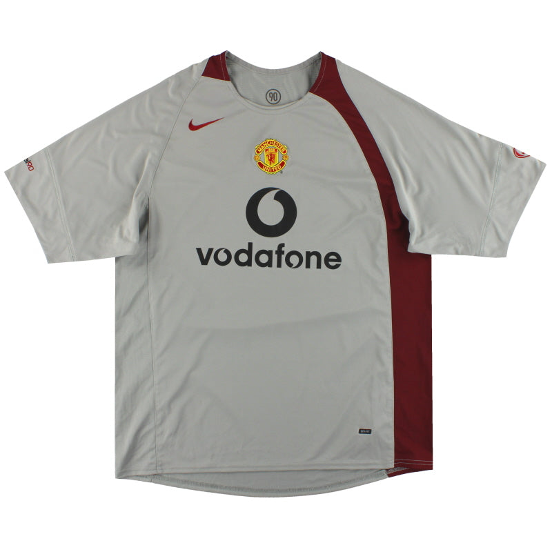 2004-05 Manchester United Nike Training Shirt L Training Shirt