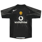 2004-05 Manchester United Nike Goalkeeper Shirt L/S XS.Boys Football Shirt