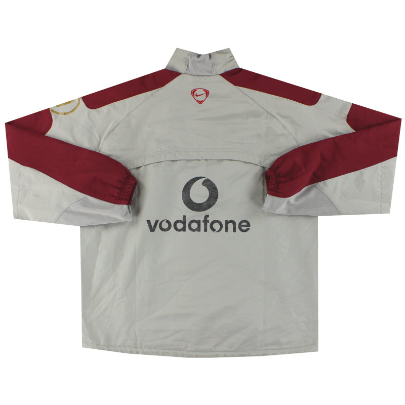 2004-05 Manchester United Nike Track Jacket L | Vintage Football