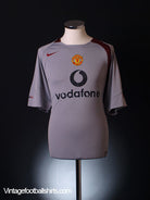 2004-05 Manchester United Nike Training Shirt L Training Shirt