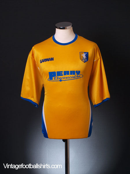 2004-05 Mansfield Town Home Shirt XL Football Shirt