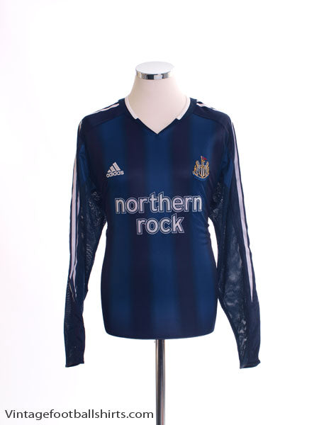 2004-05 Newcastle Away Shirt L/S *Mint* M Football Shirt