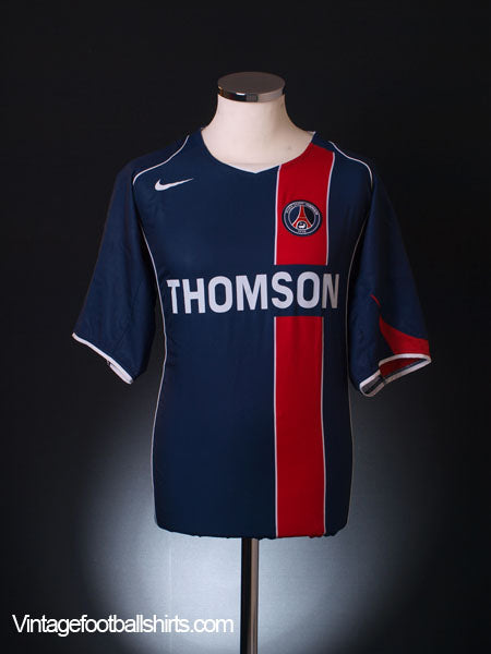 2004-05 Paris Saint-Germain Home Shirt L Football Shirt