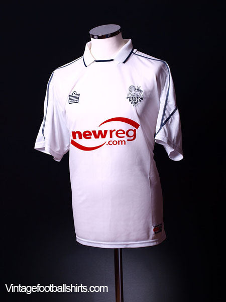 2004-05 Preston Home Shirt L Football Shirt