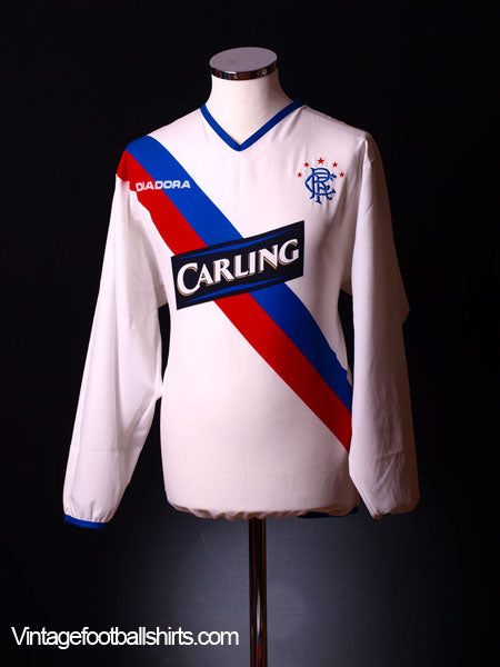 2004-05 Rangers Away Shirt L/S M Football Shirt
