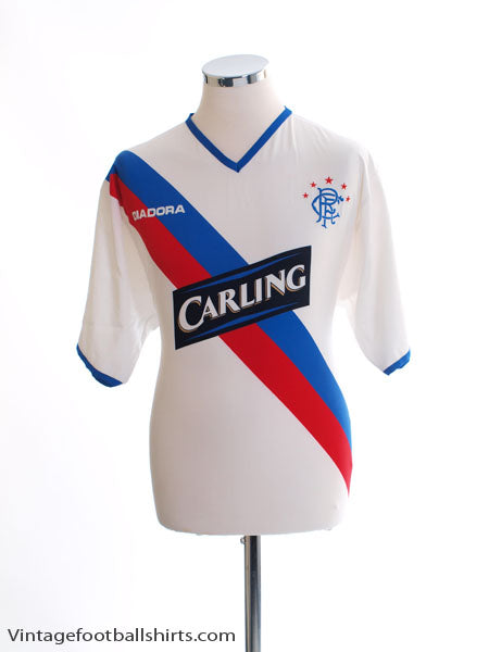 2004-05 Rangers Away Shirt M Football Shirt