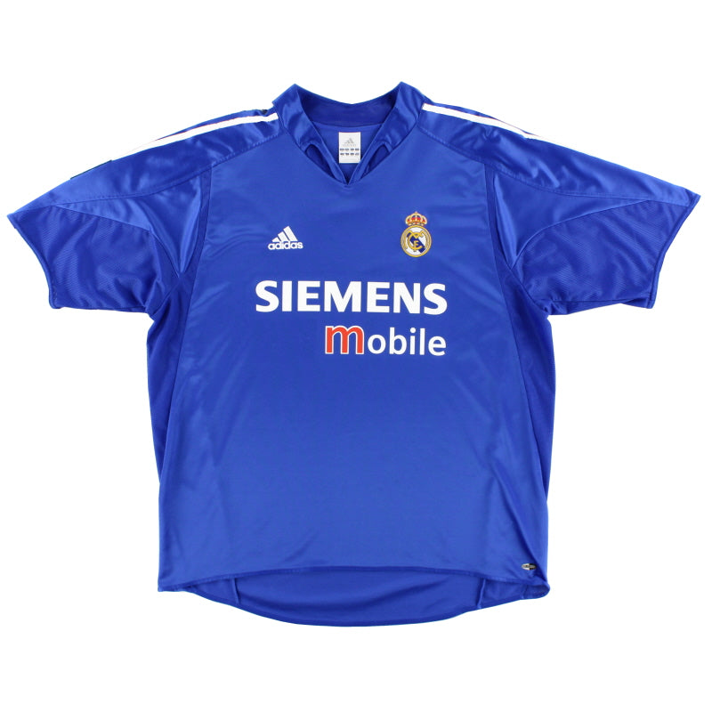 2004-05 Real Madrid adidas Third Shirt XL.Boys Football Shirt