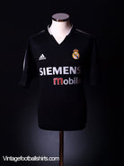 2004-05 Real Madrid Away Shirt M Football Shirt