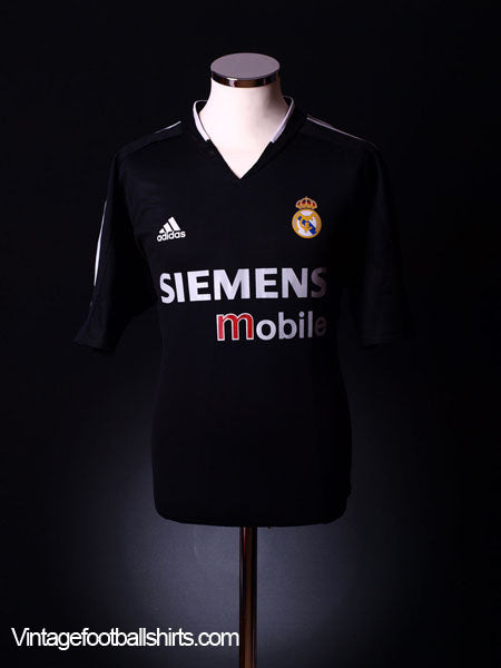 2004-05 Real Madrid Away Shirt M Football Shirt