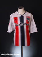 2004-05 River Plate Away Shirt XL  Football Shirt