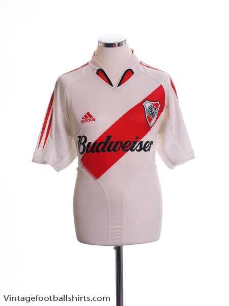 2004-05 River Plate Home Shirt M Football Shirt