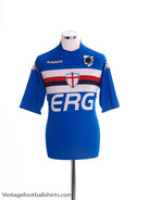 2004-05 Sampdoria Home Shirt L Football Shirt