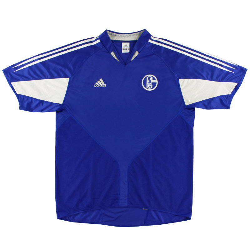 2004-05 Schalke Home Shirt XL Football Shirt