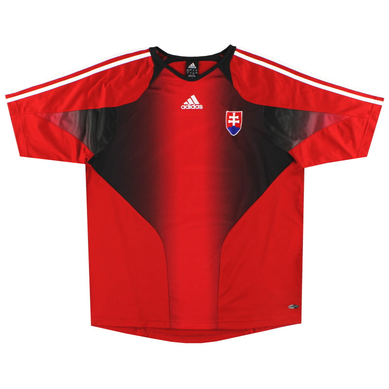 2004-05 Slovakia adidas Training Shirt XL 910862 | Vintage