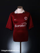 2004-05 Sparta Prague Home Shirt XL Football Shirt