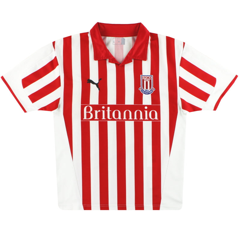 2004-05 Stoke City Puma Home Shirt XL Football Shirt