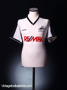2004-05 Swansea City 'Vetch Field' Home Shirt L Football Shirt