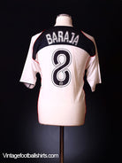 2004-05 Valencia Home Shirt Baraja #No8 *BNWT* XL Football Shirt