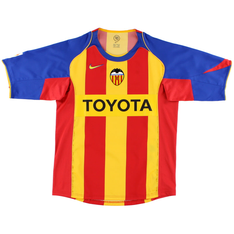 2004-05 Valencia Nike Third Shirt XL Football Shirt