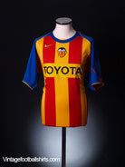 2004-05 Valencia Third Shirt L Football Shirt