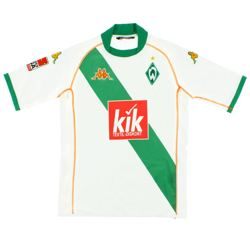 2004-05 Werder Bremen Away Shirt M Football Shirt