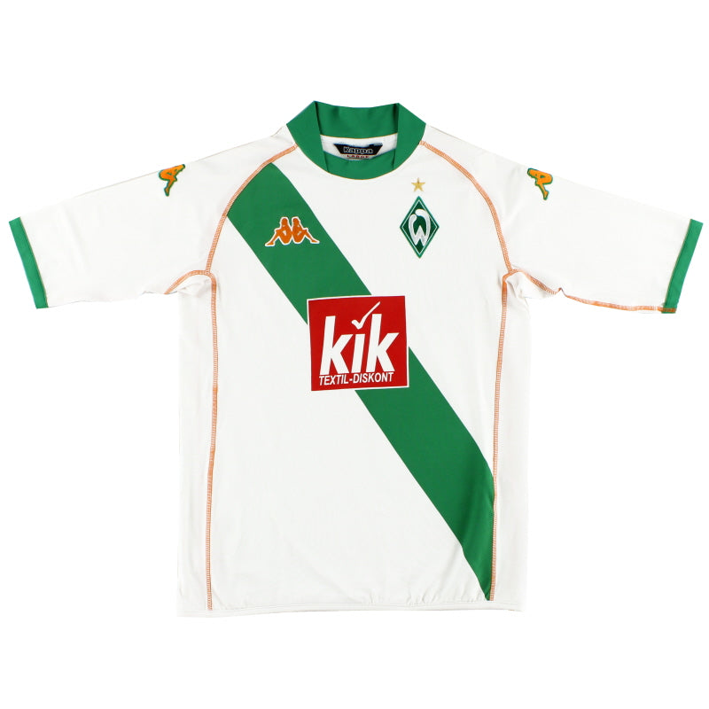 2004-05 Werder Bremen Away Shirt L Football Shirt
