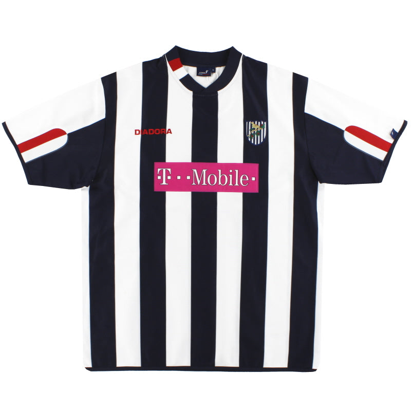 2004-05 West Brom Diadora Home Shirt XL Football Shirt