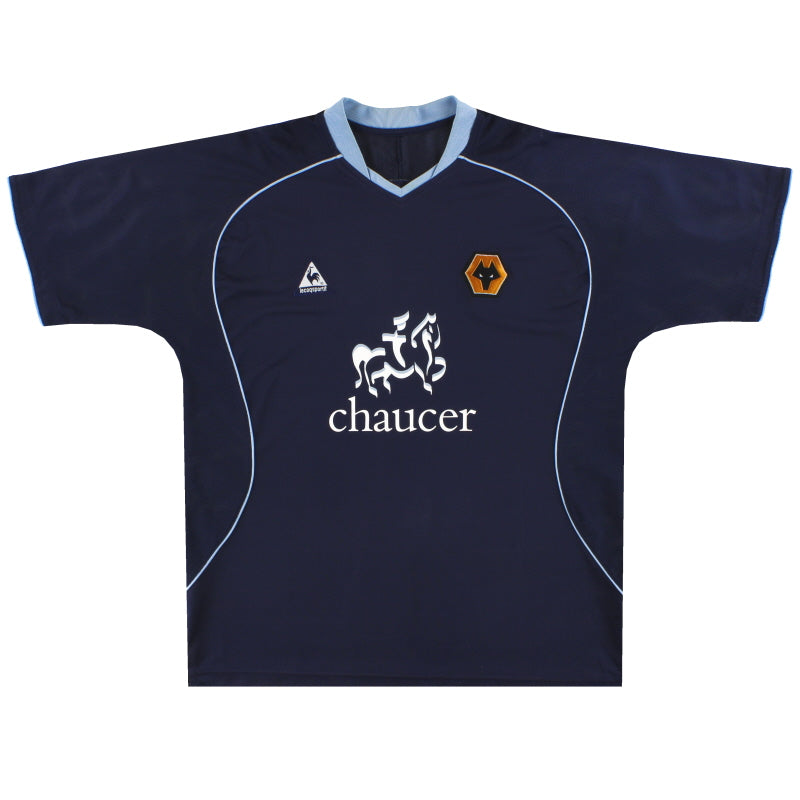 2004-05 Wolves Le Coq Sportif Away Shirt L Football Shirt