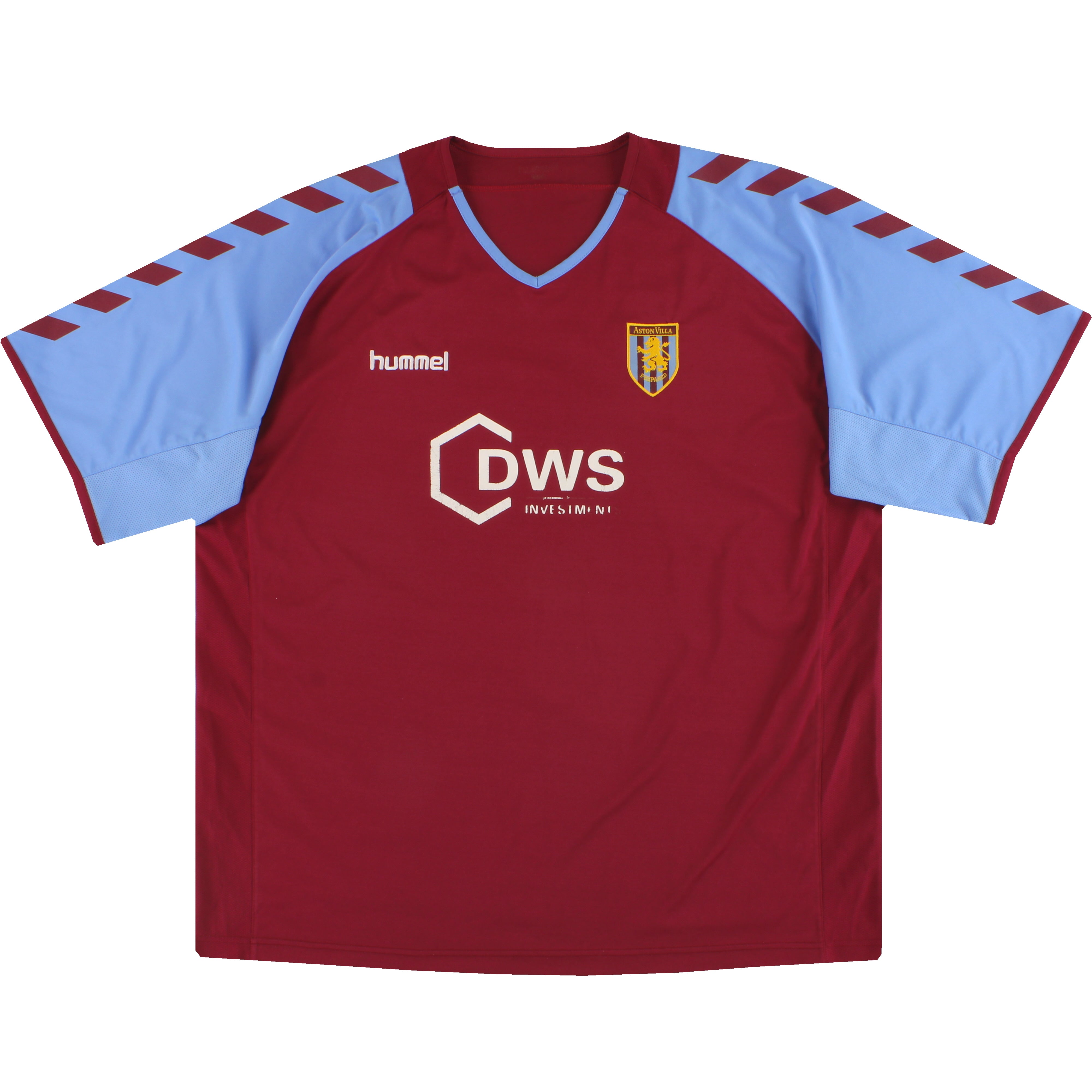 ウェア Hummel Aston Villa FC football shirts 2004-