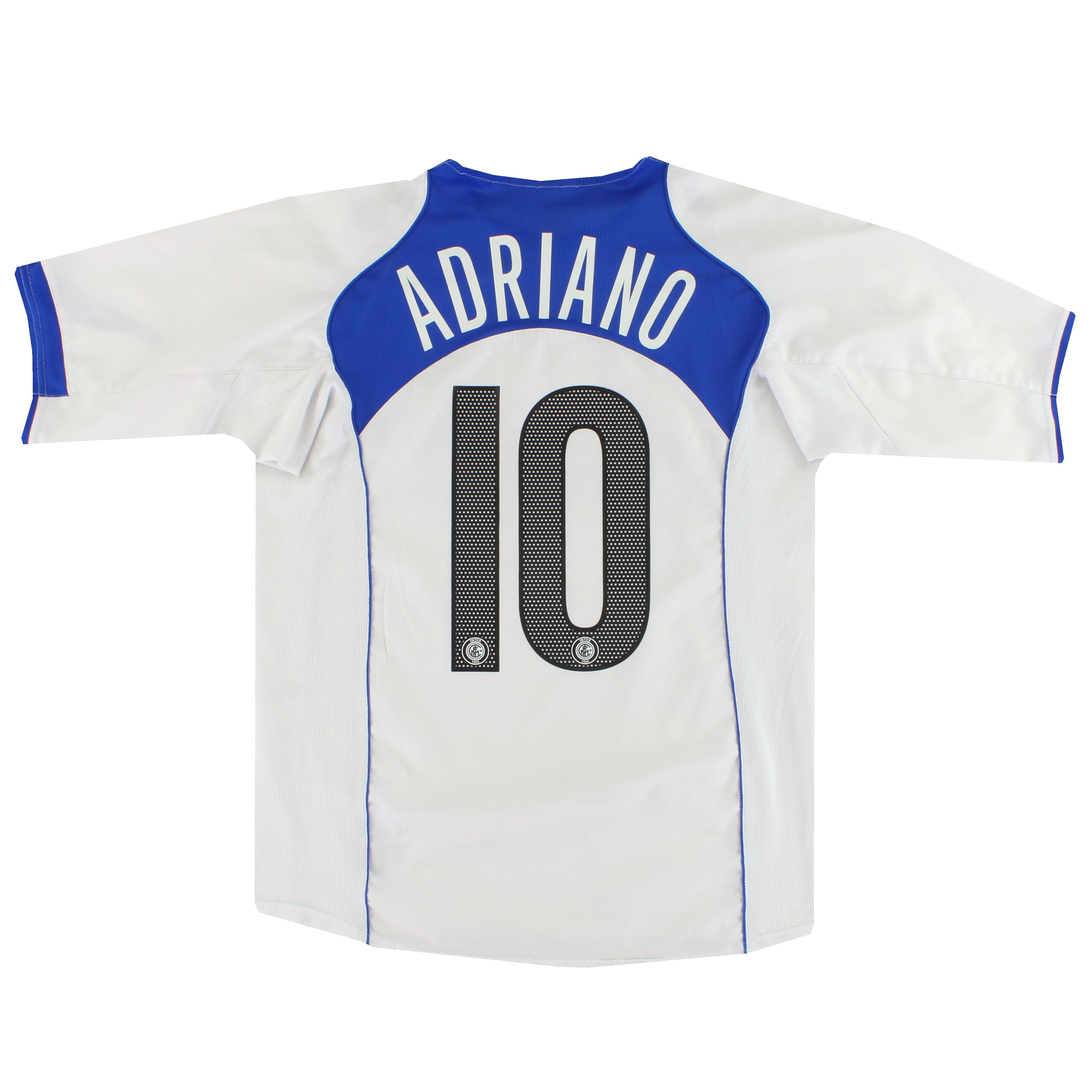 2004-05 Inter Milan Nike CL Away Shirt Adriano #10 M | Vintage